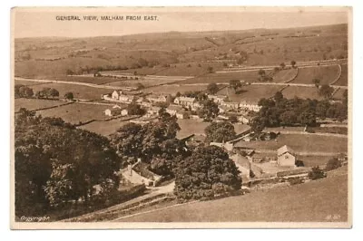 Antique Original Postcard General View Malham From East Yorkshire • £2.99