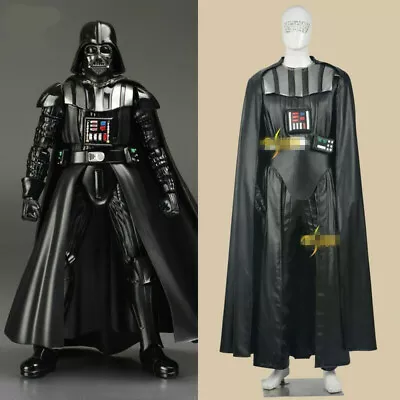 $261.59 • Buy Star Wars Anakin Skywalker Darth Vader Cosplay Costume Men's Outfit Party Suit