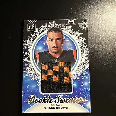 2023 Donruss Football   Rookie Sweaters  Chase Brown • $4.99