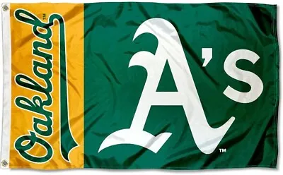 Oakland Athletics 3x5 Ft Flag Banner MLB Baseball Champions Free Shipping • $13.47