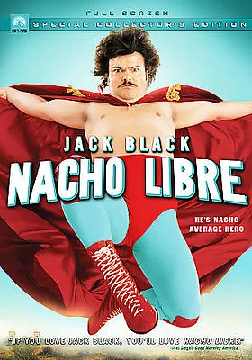 Nacho Libre (DVD 2006 Special Collector's Edition FS) Jack Black LIKE NEW • $4.95