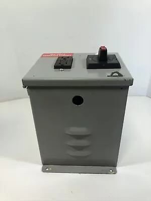 Marcie Electric MN750-GFCI-2444 Transformer Disconnect • $187.50