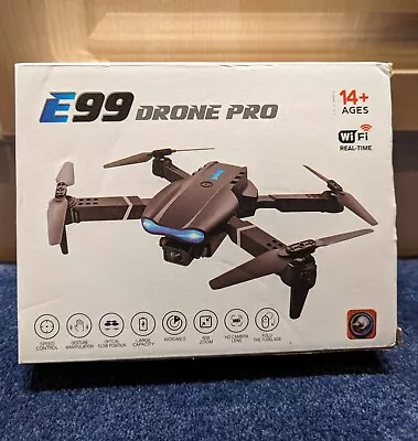 Brand New E99 K3 Drone Pro - WIFI With HD Camera - Foldable Mini Quadcopter Toy • £27.99