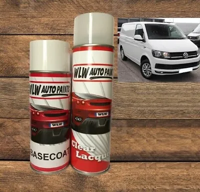 For Vw For Audi Grey White R902 2k Solvent Basecoat Car Neat Aerosol Spray Paint • £9.99