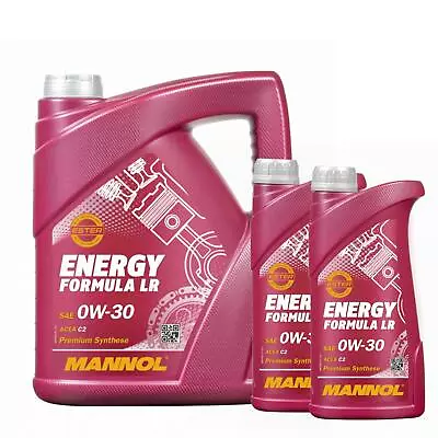 £40.79 • Buy 7 L MANNOL 0W-30 C2 Fully Synthetic Jaguar Land Rover Engine Oil STJLR.03.5007