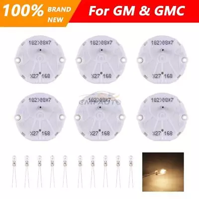 6x For GM GMC Stepper Motor Speedometer Gauge Repair Kit Cluster 10xBulb X27 168 • $20.89