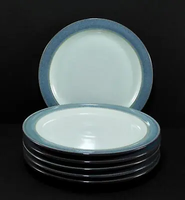 £83.50 • Buy DENBY Stoneware England Azure Salad Plates   6 Plates  8 7/8 