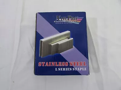 L08SS 1/2  Leg X 1/4  Crown Stainless Steel Narrow Crown Staples 5000 Count • $40