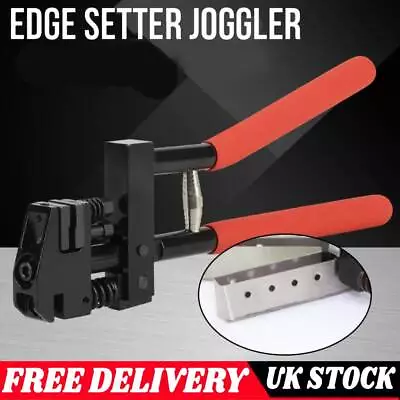 Hand Joggler Panel Flanging Plier 5mm Hole Punch Tool Sheet Metal Edge Setter UK • £16.89