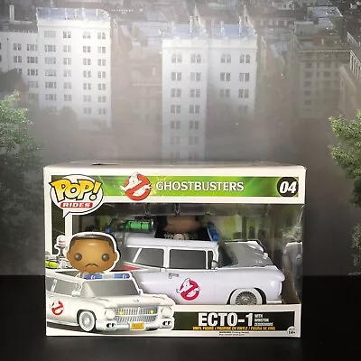 Funko Pop! Rides Ghostbusters Ecto-1  With Winston Zeddemore Vinyl Figure • £119.07