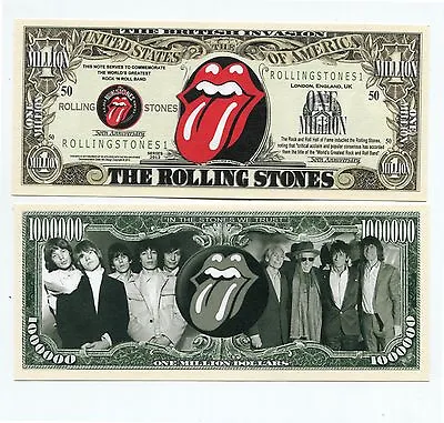 The Rolling Stones    MILLION DOLLAR  BILL   • £1.81