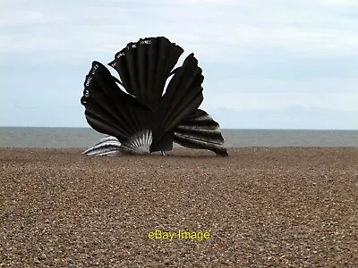 Photo 12x8 Scallop By Maggi Hambling This Sculpture Honours Benjamin Britt C2014 • £6