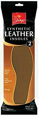 £2.99 • Buy 2 Pairs Synthetic Leather Comfort Shoe Insoles Mens Womens Cut To Size 3-11 