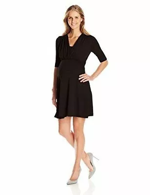 Maternal America Women's Maternity &  Nurisng Front Tie Dress • $89