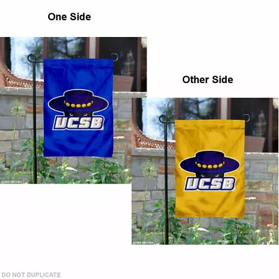 UCSB Gauchos Dual Logo Garden Flag And Yard Banner • $16.95