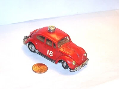 $17.50 • Buy Vintage Corgi Toys Volkswagen VW Bug 1200 Saloon **YELLOW LIGHT SPECIAL**