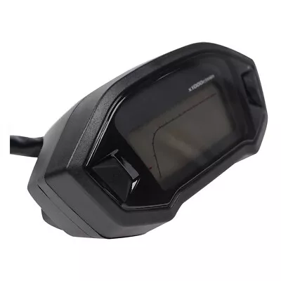 N-5 ATV Motorcycle LCD Speedometer Odometer Gear Fuel Color Indicator Waterproof • $57.50