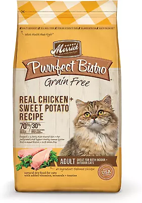 Purrfect Bistro Grain Free Cat Food Real Chicken And Sweet Potato Dry Cat Food  • $67.66