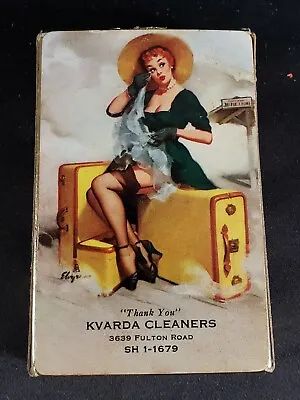 Vintage Welcome Traveler Gil Elvgren Pinup Playing Card Advertising Deck • $24.99