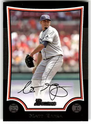 Matt Garza 2009 Bowman #39 Tampa Bay Rays • $0.99