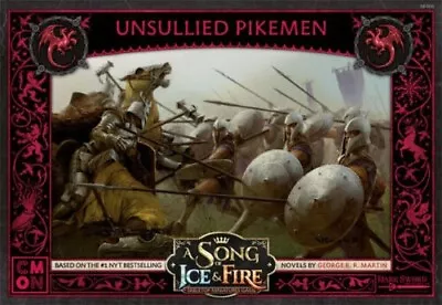 A Song Of Ice And Fire Miniatures Game Targaryen  Unsullied Pikemen NIB • $34