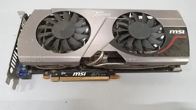 Msi Geforce Gtx 570 Twin Frozr III 1Gb GDDR5 Used Graphics Card Tested Working • $16.20