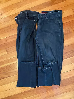 Women's Express (slim) & Elle (regular) Lot X 2 Jeans Size 8 Stretch Minimal Use • $18