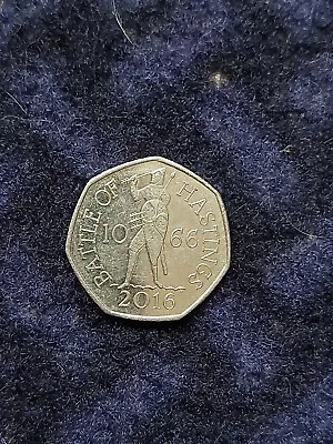 Unique Battle Of Hastings 50p • £10