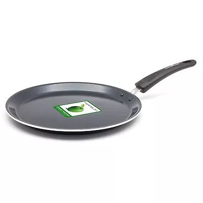 GreenChef Pancake Pan Ceramic Non-Stick Induction Crepe 28cm (Open Box) • £22.99