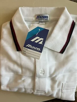 Vintage Mizuno Golf Polo Shirt Pasat City Philippines Tournament 2003 White • $13.87