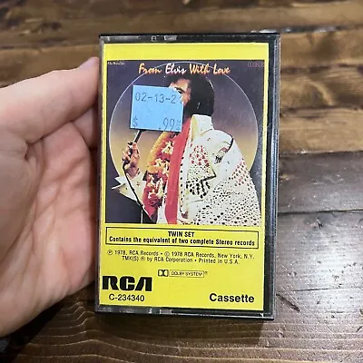 From Elvis With Love Cassette Tape • $8