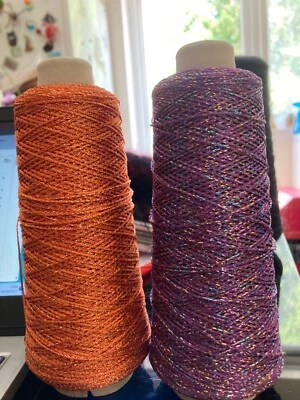 £0.99 • Buy 2x Cones Metallic Thread Similar To Twilleys  Goldfingering