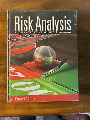 Risk Analysis A Quantitative Guide Hardcover 3rd  Edition David Vose NEW SEALED • $139