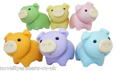£1.79 • Buy Novelty Japanese IWAKO Puzzle Eraser Rubbers - IWAKO Farm Animal Erasers
