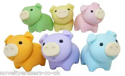 Novelty Japanese IWAKO Puzzle Eraser Rubbers - IWAKO Farm Animal Erasers • £1.79