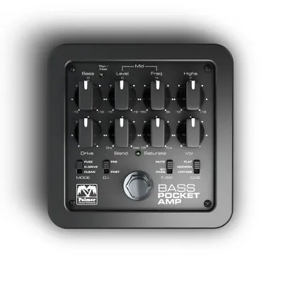 $199.99 • Buy New Palmer Pocket Amp Bass Guitar Effect Pedal Amplifier Simulator 