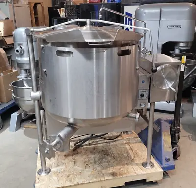 Cleveland KGL-60-T Natural Gas Steam Jacketed Tilt Kettle - With Extras • $13995