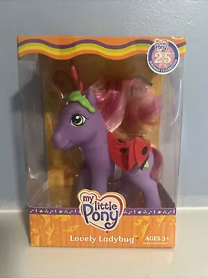 My Little Pony 2007 25th Birthday Celebration Lovely Ladybug - NIB G3 • $18