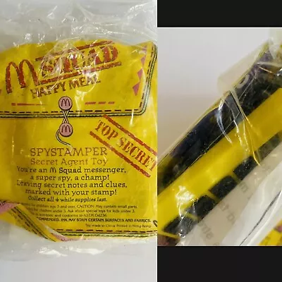 VTG 1992 M Squad McDonald’s Secret Agent Toy Spystamper  Calculator ￼Happy Meal • $8