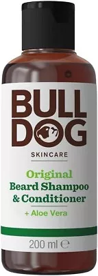 Bulldog Mens Skincare And Grooming Original 2-in-1 Beard Shampoo And 200ml • £7.65
