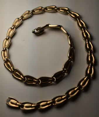 Vintage Mazer Bros 14.5 In Link Necklace  • $25