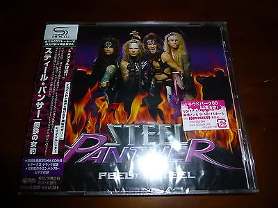 Steel Panther / Feel The Steel JAPAN+4 SHMCD OOP NEW!!!!!!!!!!!!! C3 • $53.99