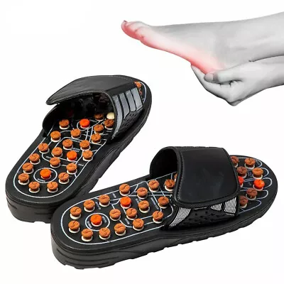 1 Pair Reflexology Sandals Foot Massager Slippers Acupressure Acupuncture Shoes • $19.99