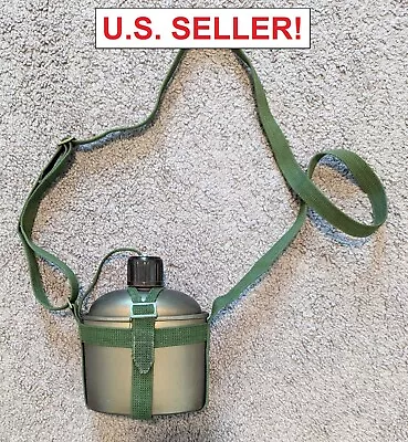 Chinese PLA Vietnam War Style Metal Army Canteen Surplus • $13.50