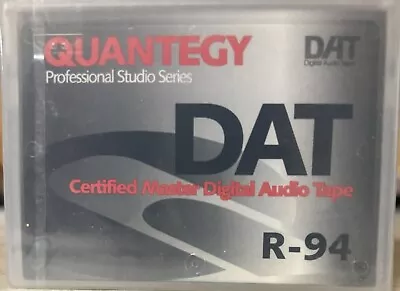 Quantegy R-94 DAT Tape NOS New Sealed Pro Digital Audio Tape • $15