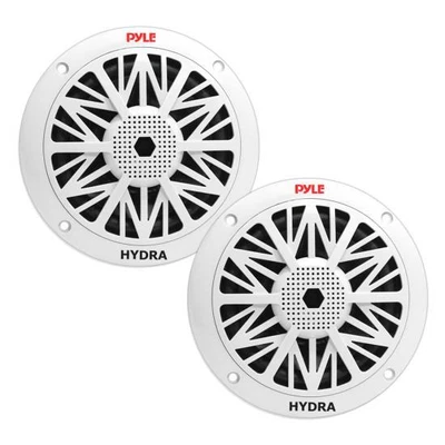 £28 • Buy Pyle PLMR62 200w 6.5  2 Way White Marine Boat Outdoor Waterproof Patio Speakers