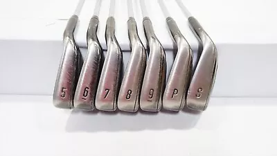 Callaway Razr X Black Iron Set 5-Pw Sw Uniflex Flex Steel 1186115 Fair • $188.99