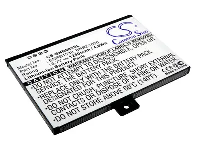 1250mAh Battery For Barnes&Noble 005BNRV100BNRZ100NOOK ClassicBNRB1530 • $28.81