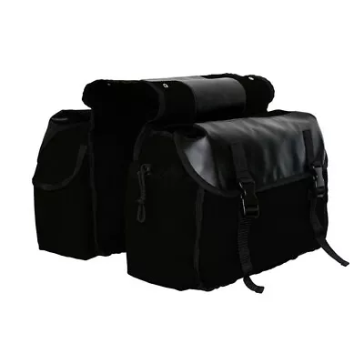 Motorcycle Saddle Bag Side Tools Large Storage Capacity Pocket Pack Waterproof • $41.30