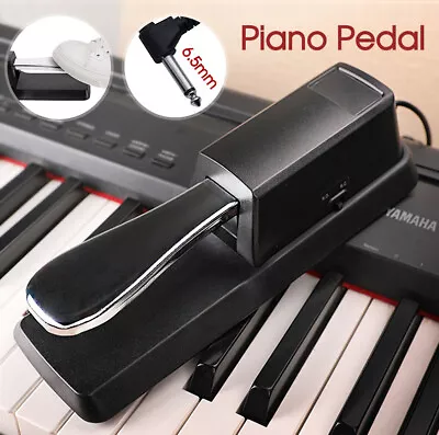 $17.99 • Buy Piano Damper Sustain Pedal Foot Switch For Electric Yamaha Casio Roland Keyboard